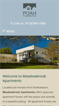 Mobile Screenshot of meadowbrook-apartments.com